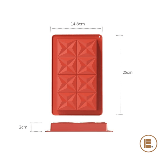 Moule tablette chocolat | Professionnel - Minimaliste Lab