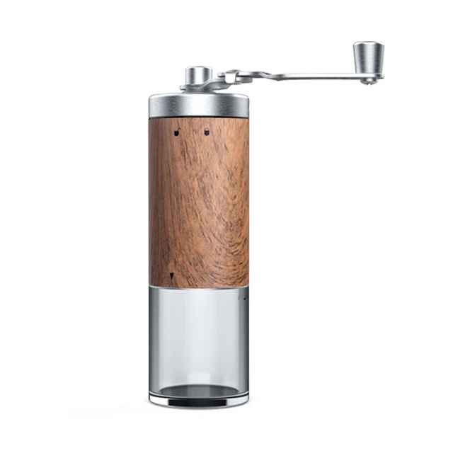 moulin à café arômes intenses bois vue produit MinimalisteLab