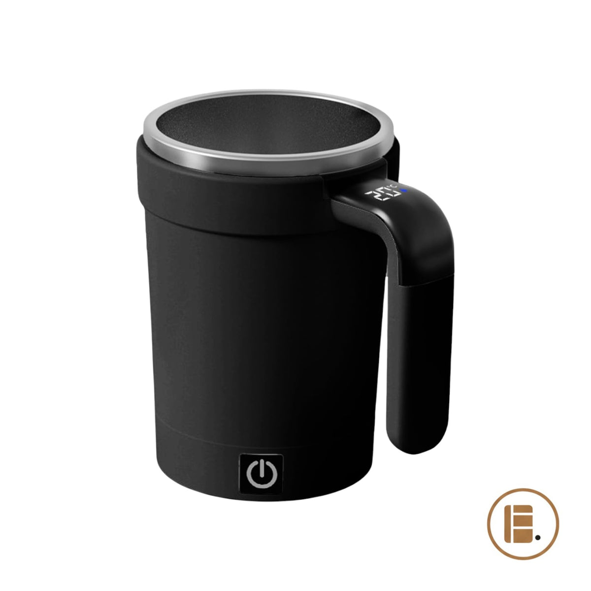 Mug Auto-Mélangeant Électrique | TempDisplay - Minimaliste Lab