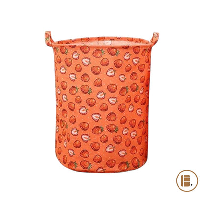 panier à linge pratique et design tissu buanderie MinimalisteLab