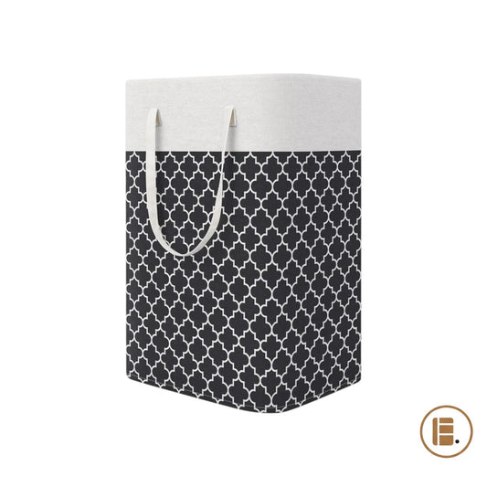 panier à linge design pratique tissu buanderie MinimalisteLab