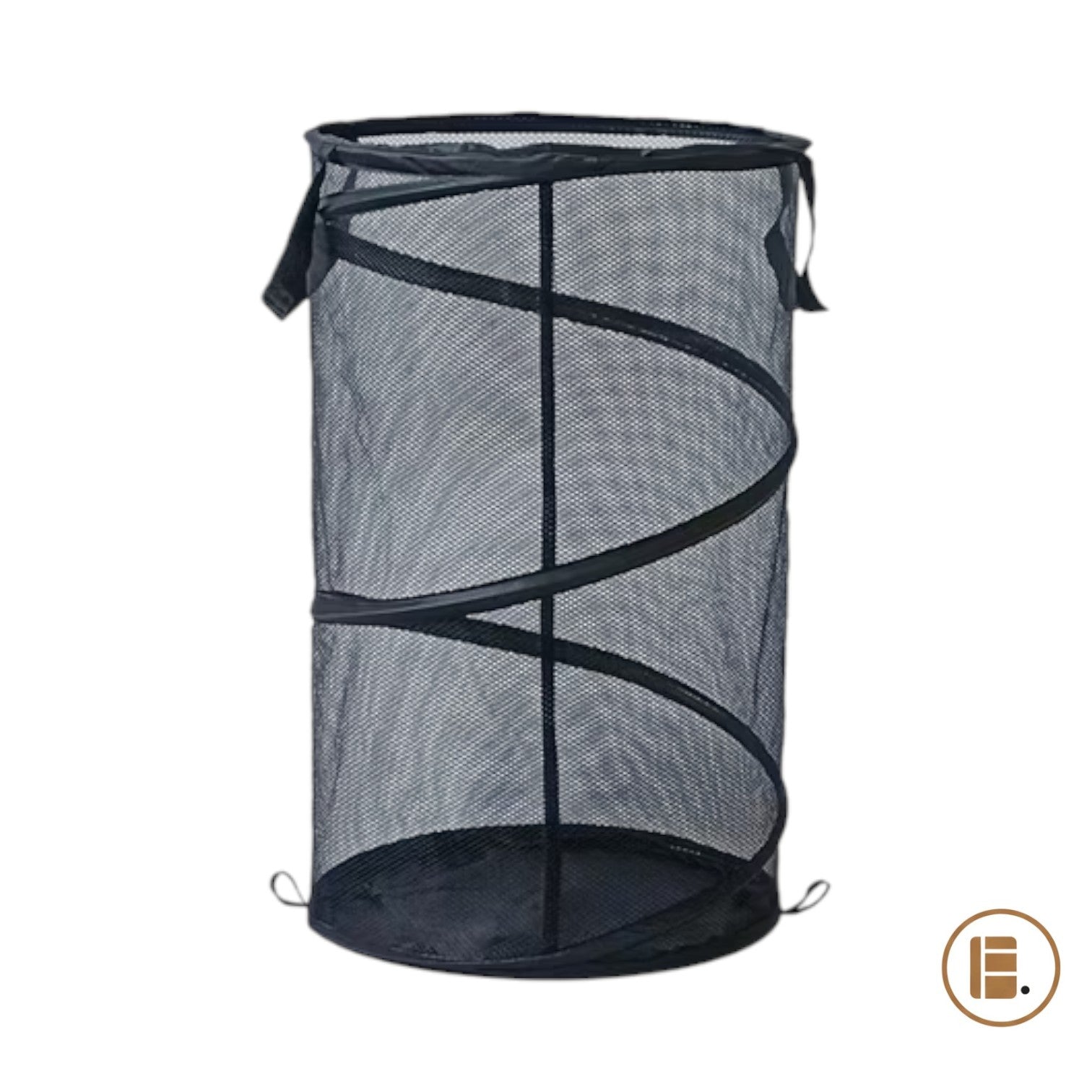 panier à linge pliable gain de place buanderie MinimalisteLab