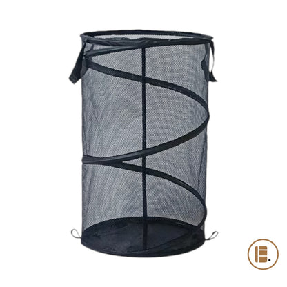 panier à linge pliable gain de place buanderie MinimalisteLab