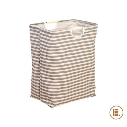 panier à linge pratique et design tissu buanderie MinimalisteLab