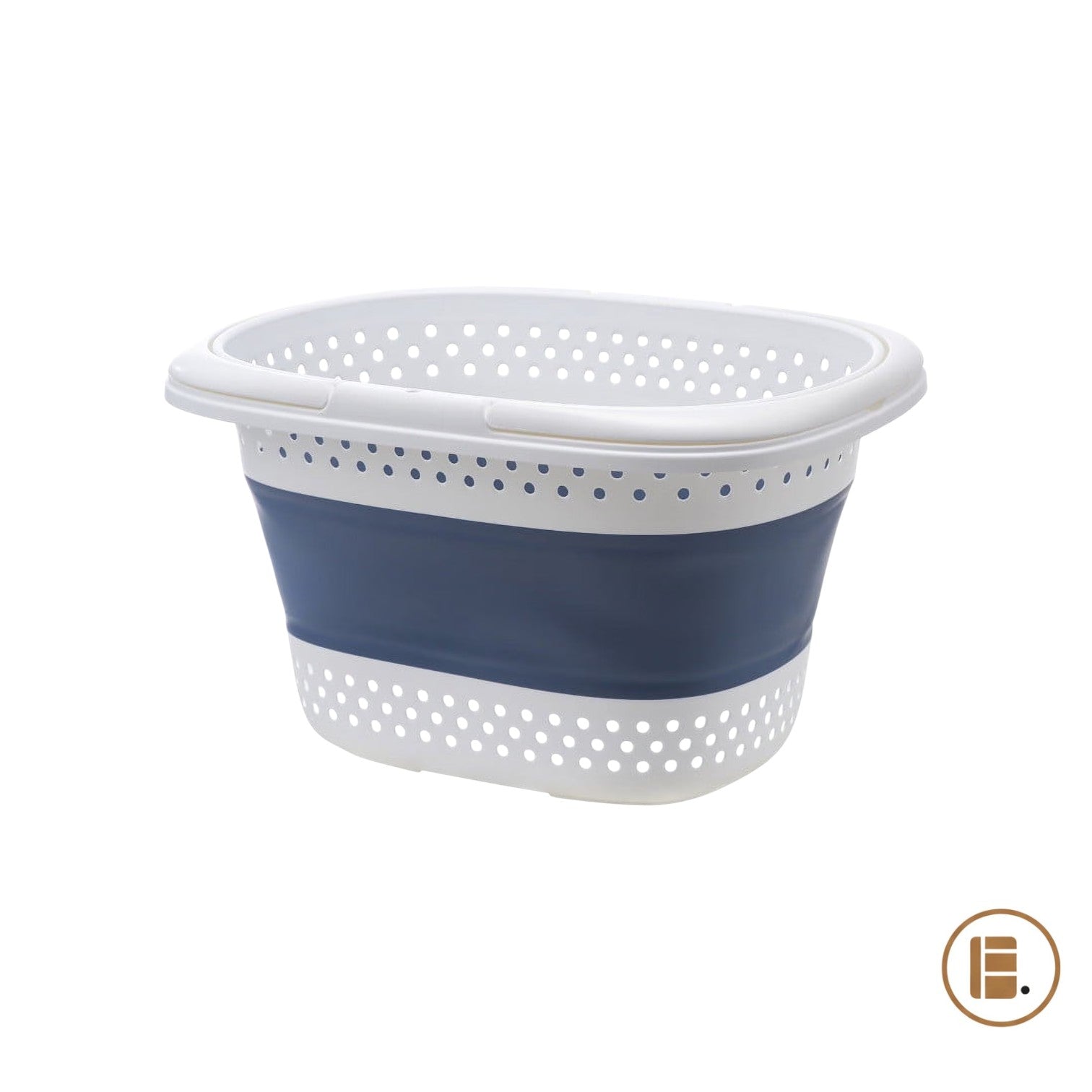 panier à linge plastique robuste et pratique buanderie MinimalisteLab
