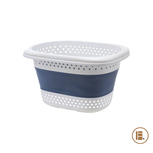 panier à linge plastique robuste et pratique buanderie MinimalisteLab