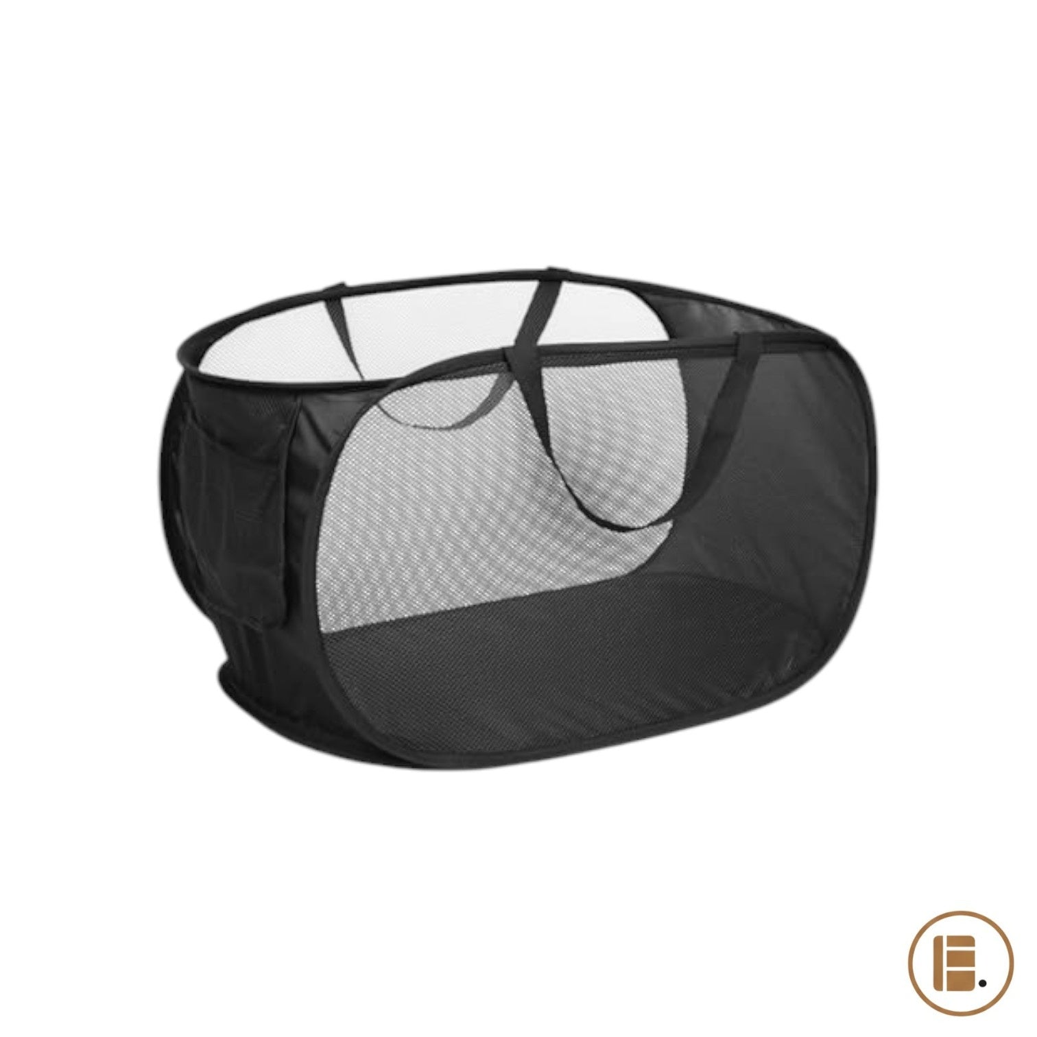 panier à linge design pratique tissu buanderie MinimalisteLab