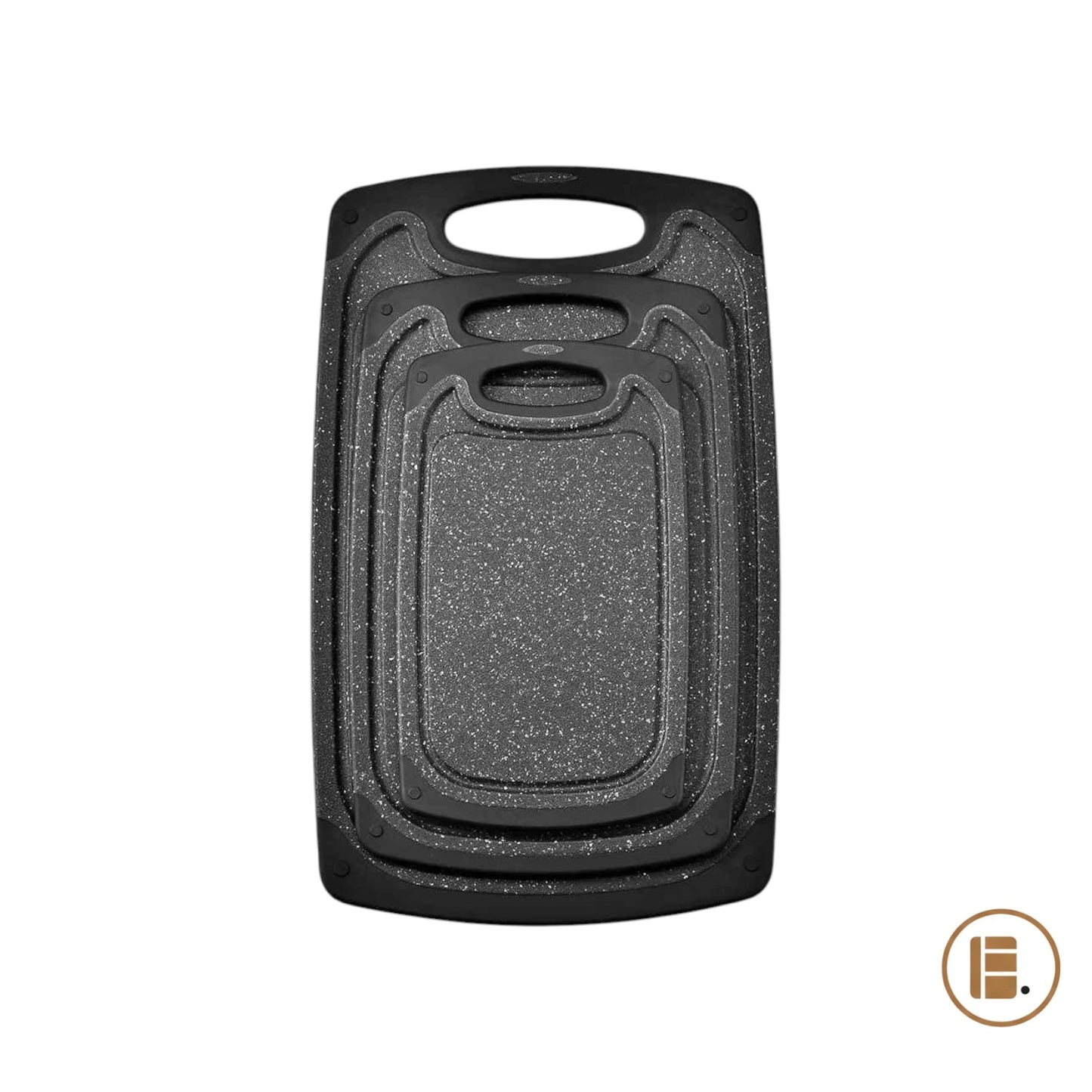planche à découper durable hygiénique noir cuisine MinimalisteLab