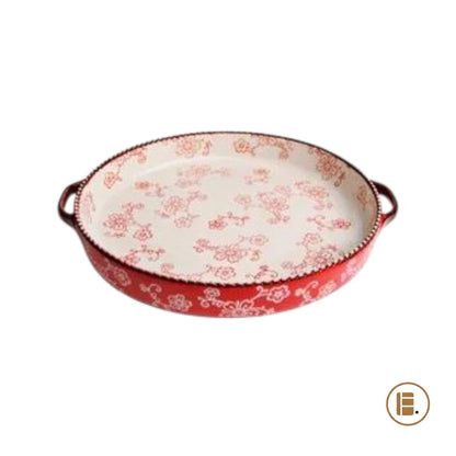 plat à four sakura floral principal cuisine MinimalisteLab