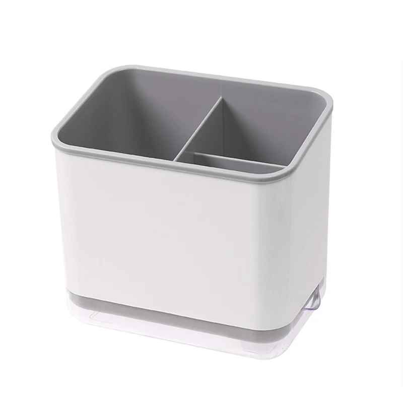 Range couvert | Élégant Blanc Gris Drainage