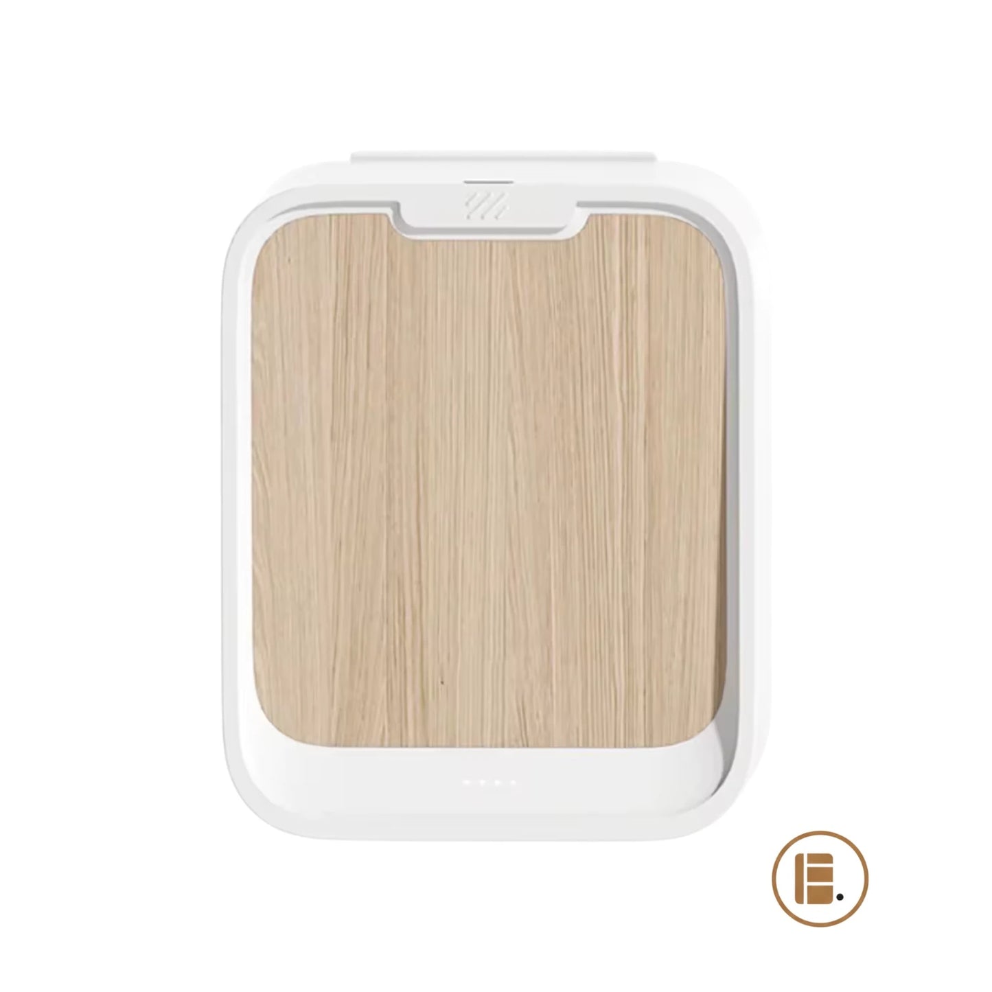 poubelle murale bois clair principale MinimalisteLab