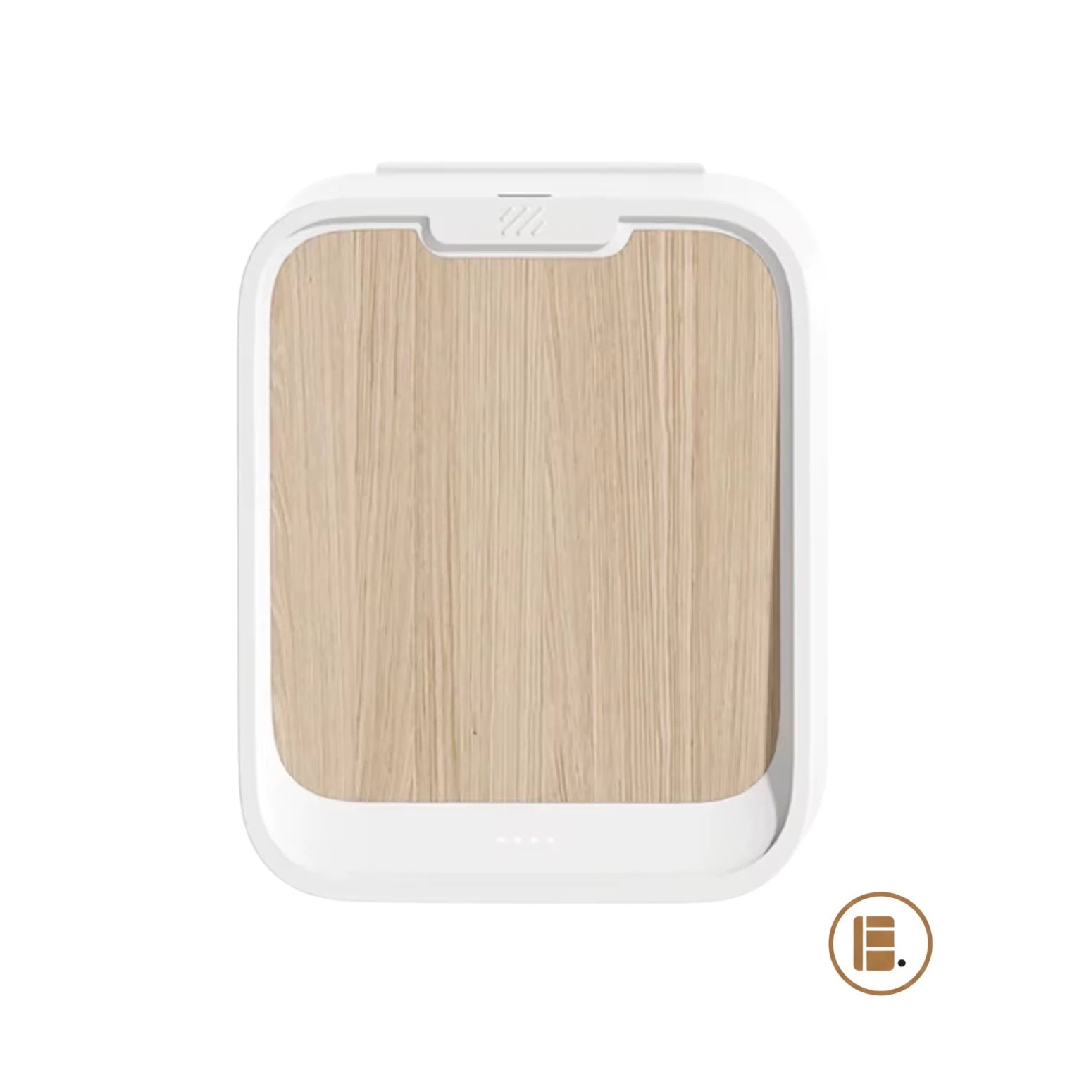 poubelle murale bois clair principale MinimalisteLab