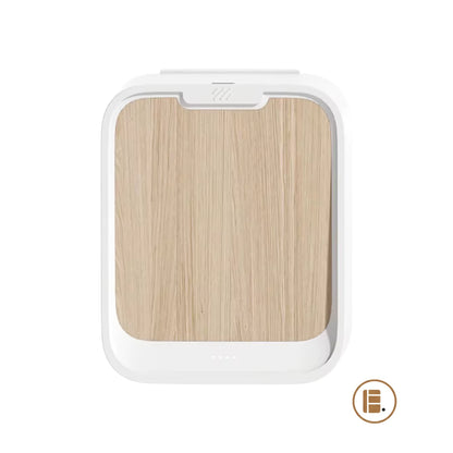 poubelle murale bois clair principale MinimalisteLab