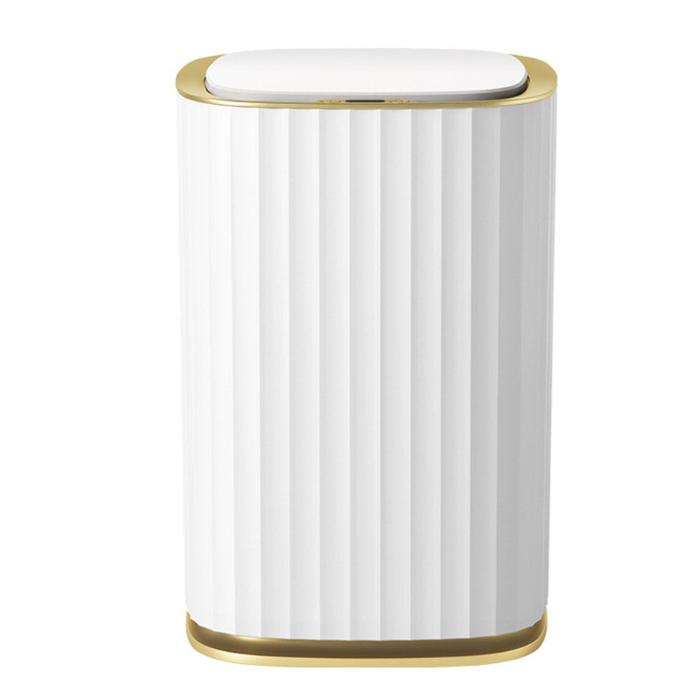 poubelle automatique silencieuse sans contact vue produit MinimalisteLab