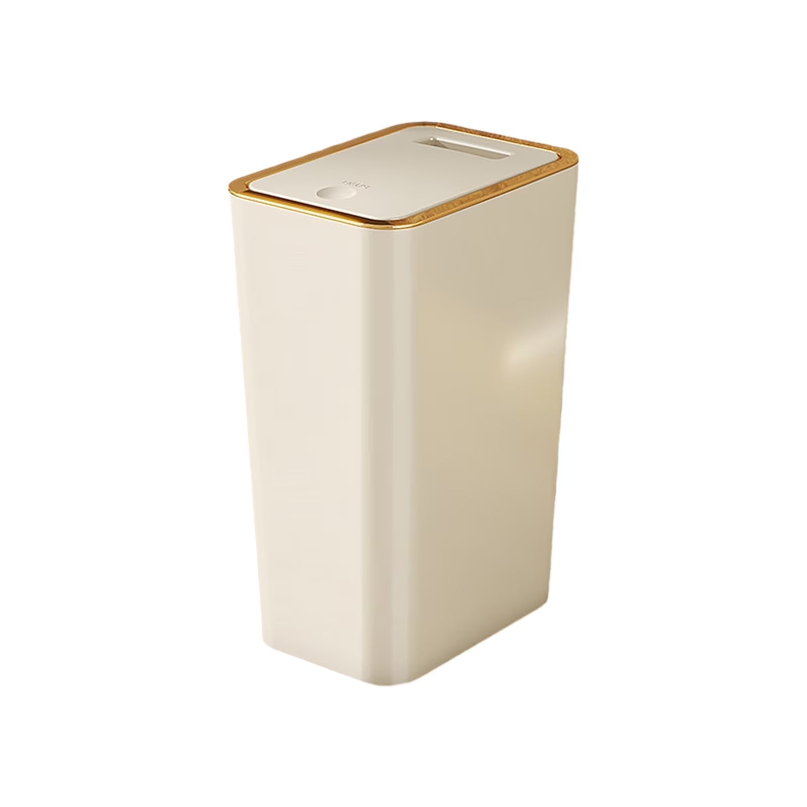 poubelle cuisine design ergonomique beige MinimalisteLab