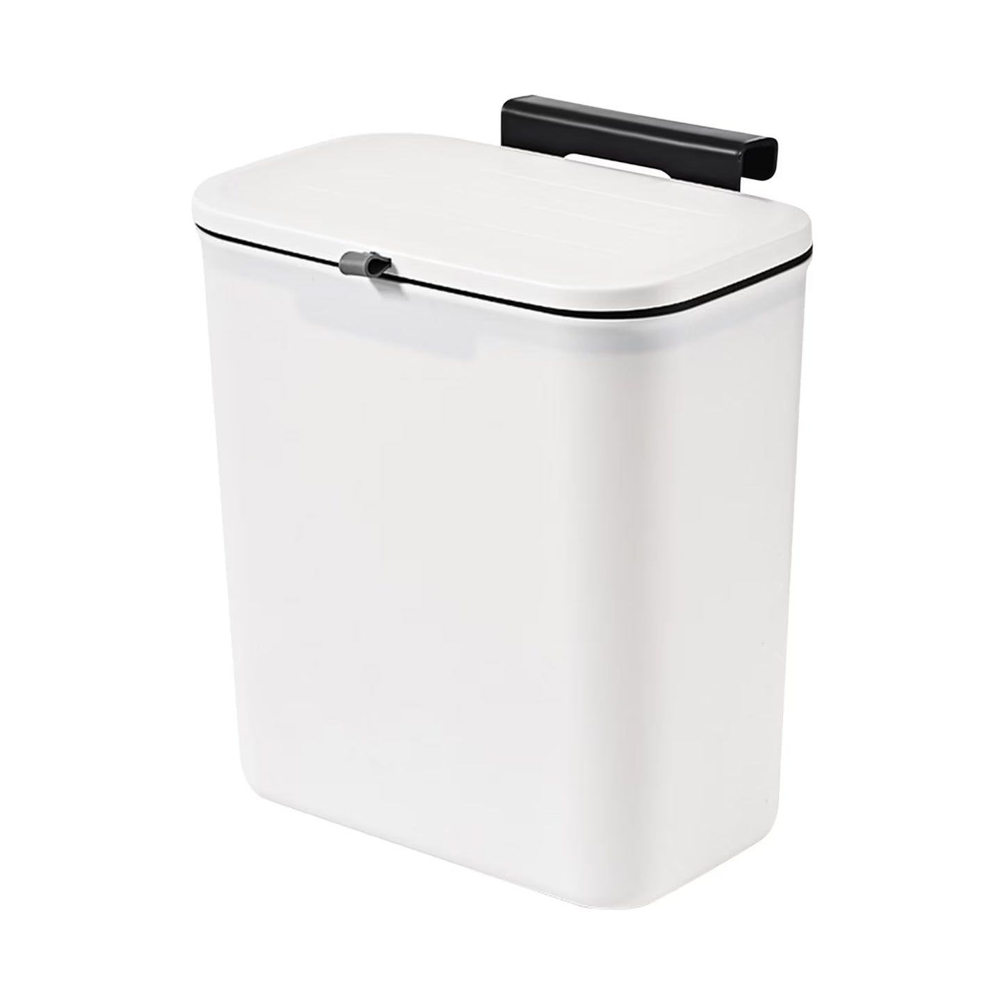 poubelle murale design gain de place blanc MinimalisteLab