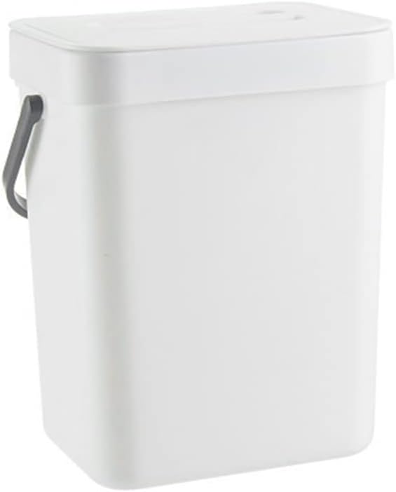 poubelle murale gain de place blanc MinimalisteLab