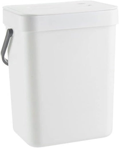 poubelle murale gain de place blanc MinimalisteLab