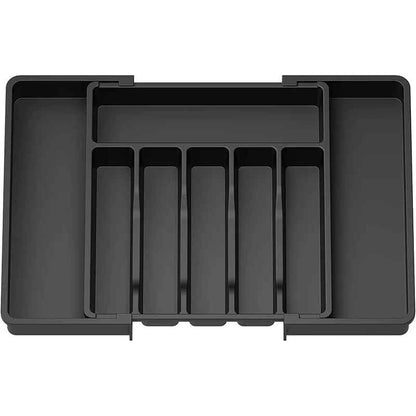 range couvert modulable élégant noir cuisine MinimalisteLab