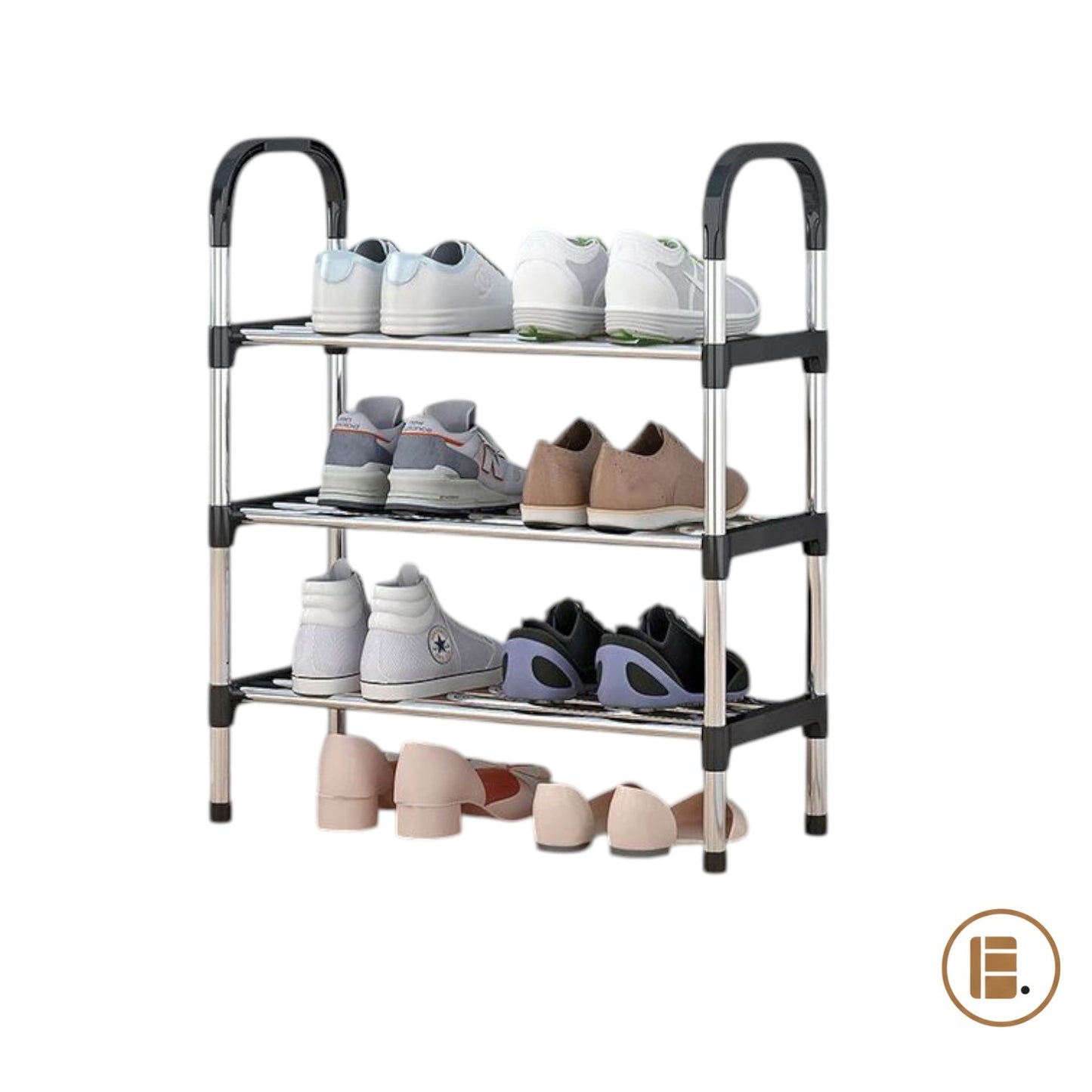 rangement chaussures pratique gain de place entrée MinimalisteLab