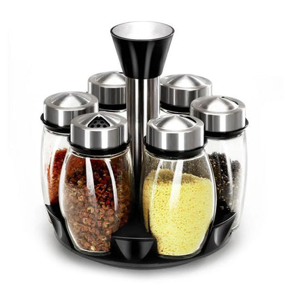 rangement épices rotatif cuisine MinimalisteLab