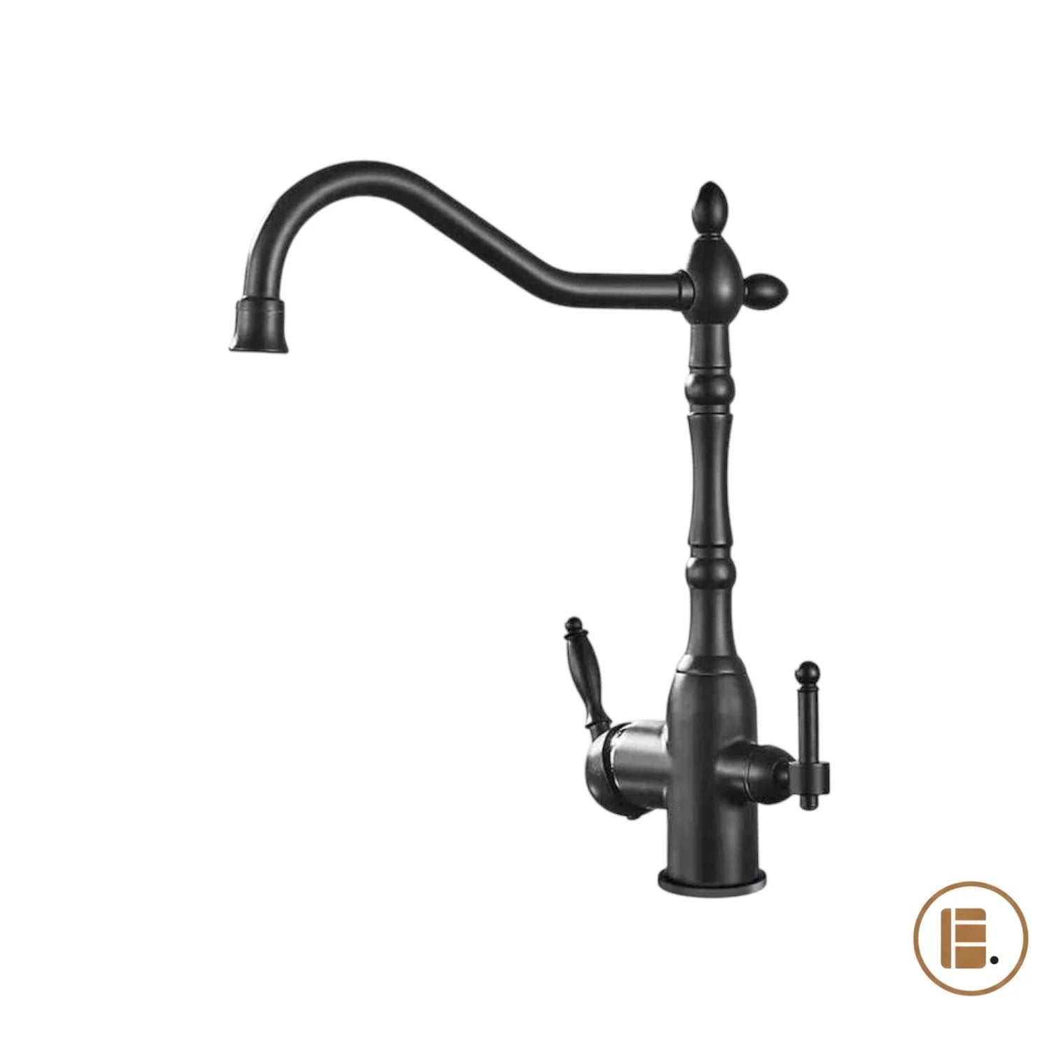 robinet cuisine design pratique noir MinimalisteLab