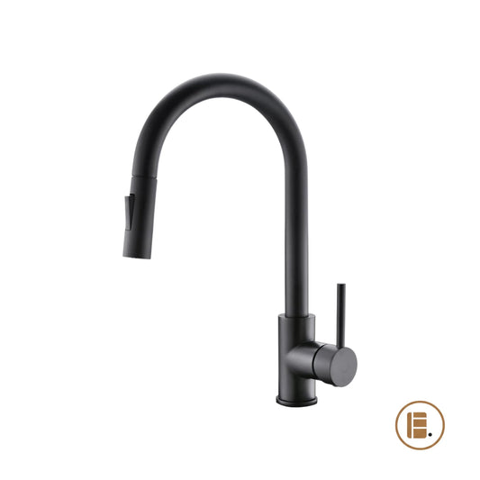 robinet cuisine design durable précision noir MinimalisteLab