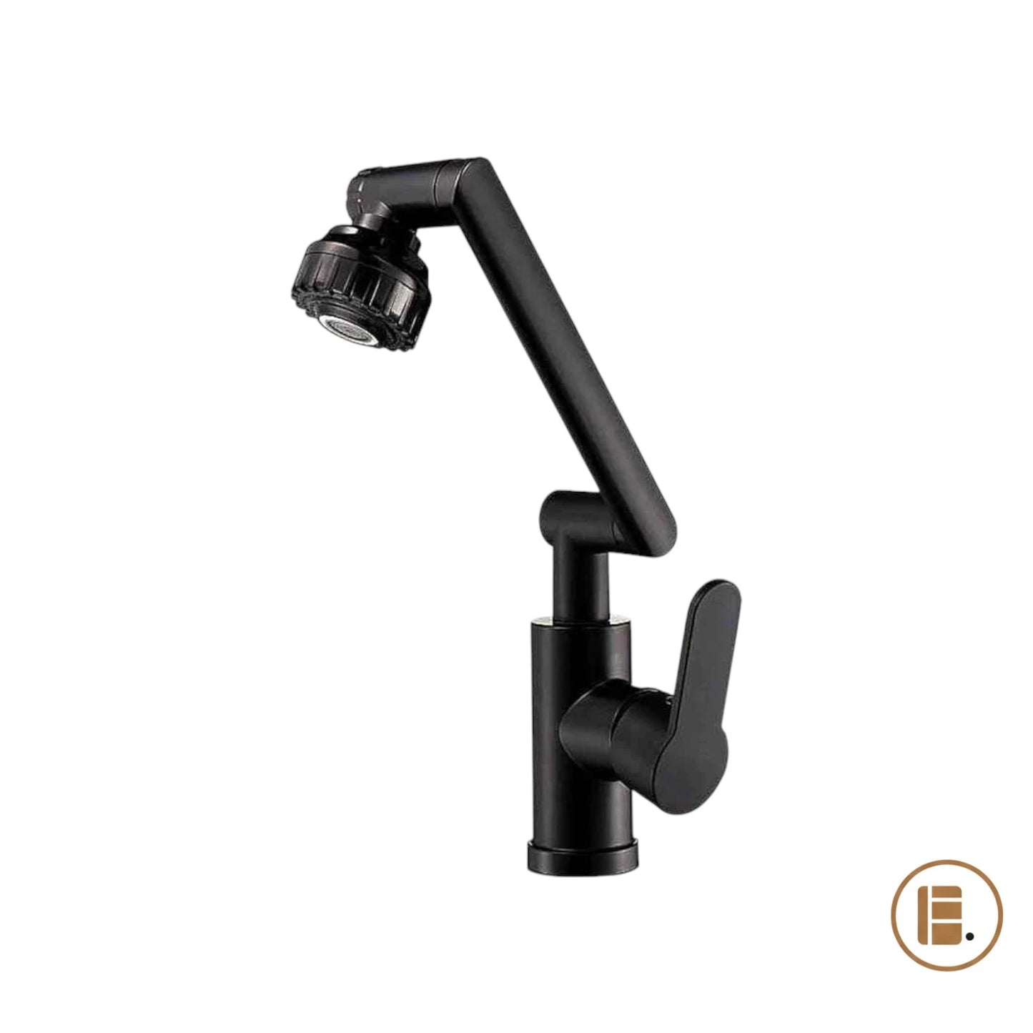 robinet cuisine design durable noir mat MinimalisteLab