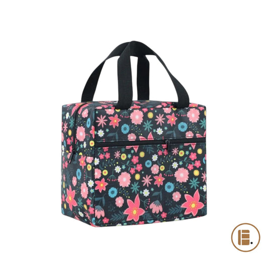 sac isotherme fleuri étanche vue principale MinimalisteLab