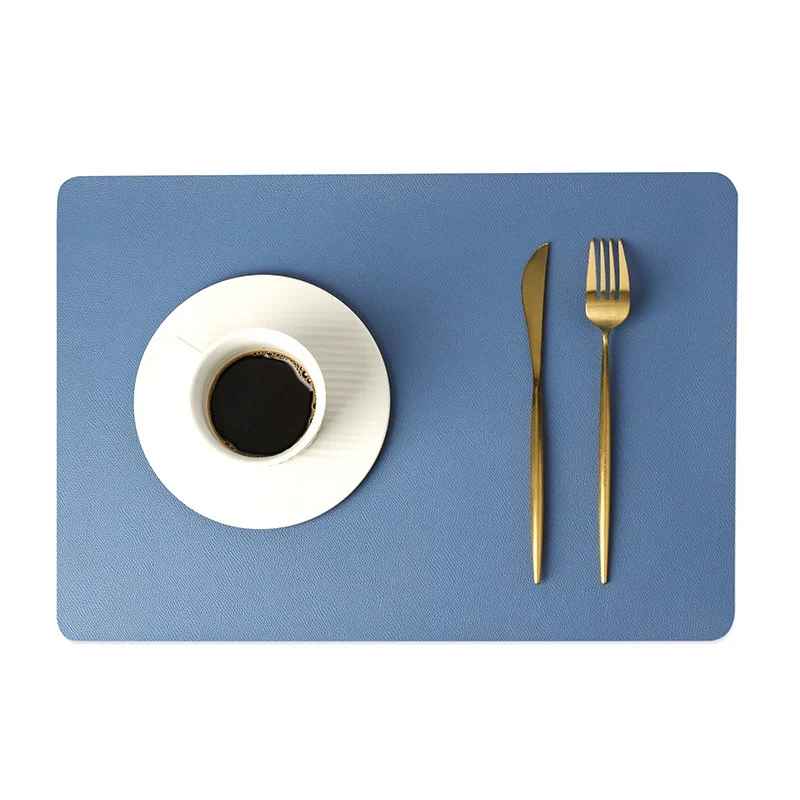 set de table élégant pratique bleu MinimalisteLab
