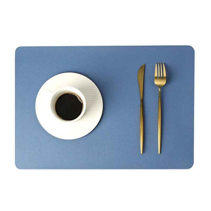 set de table élégant pratique bleu MinimalisteLab