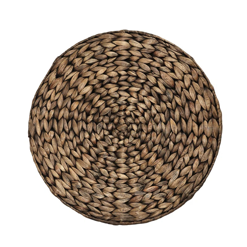 set de table rond élégance moderne marron MinimalisteLab