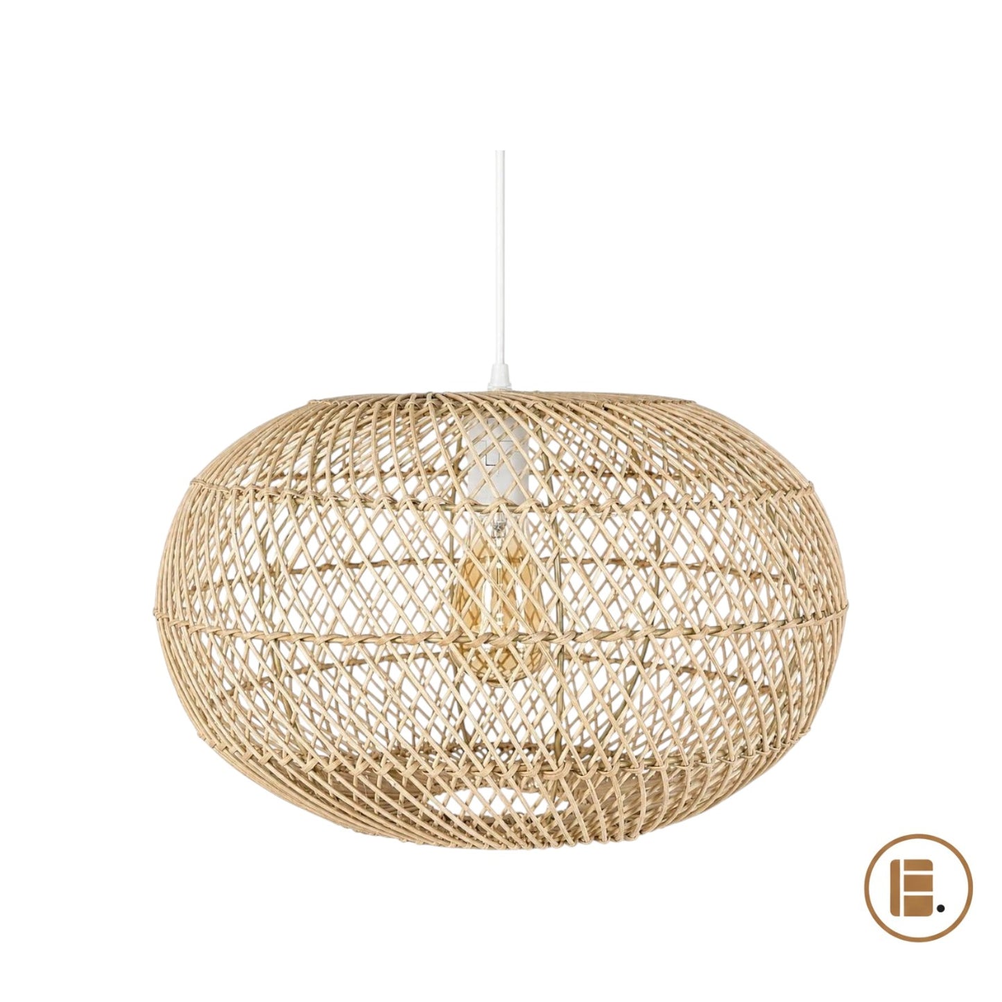 Suspension luminaire | Rotin Artisanal