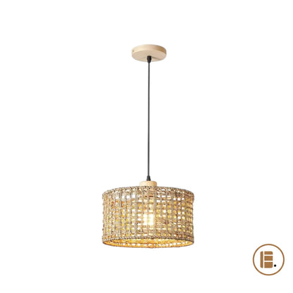 Suspension luminaire | Rotin Bohème