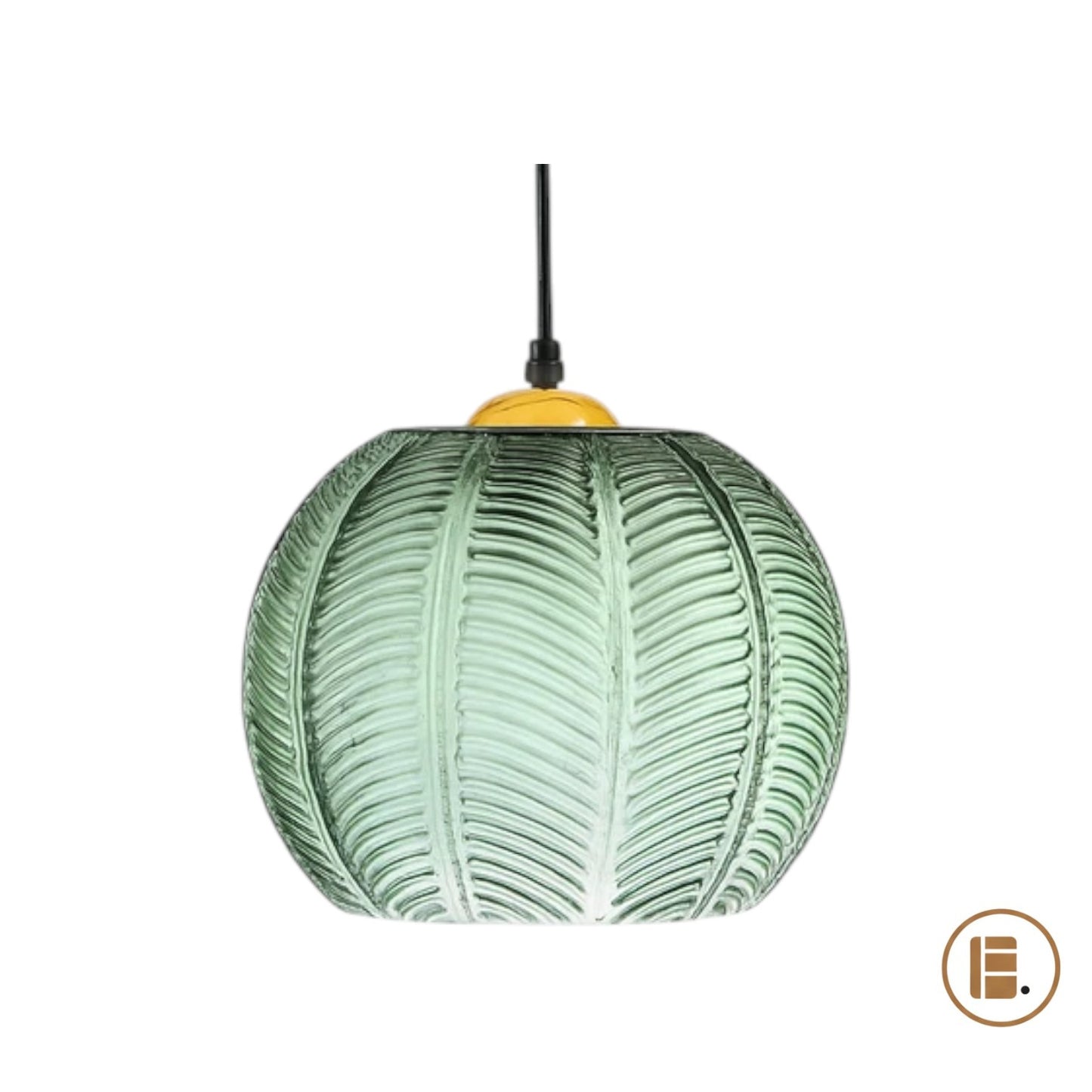 Suspension luminaire | Verre Nervuré