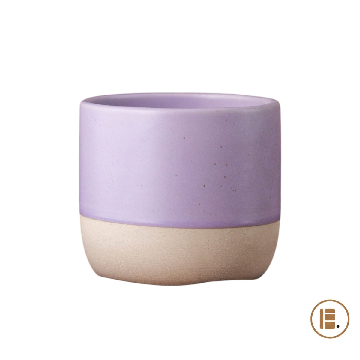 Tasse à café | Wabi-Sabi | Lilas & beige - Minimaliste Lab