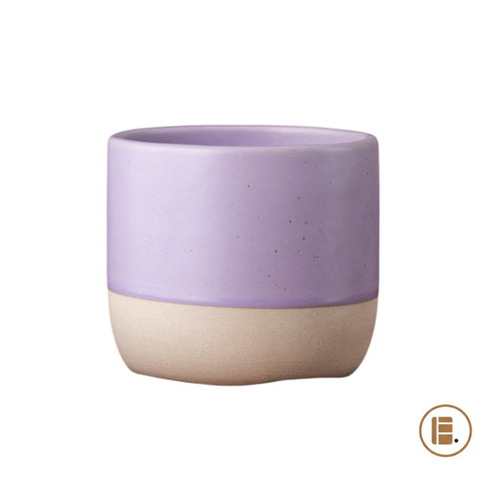 Tasse à café | Wabi-Sabi | Lilas & beige - Minimaliste Lab