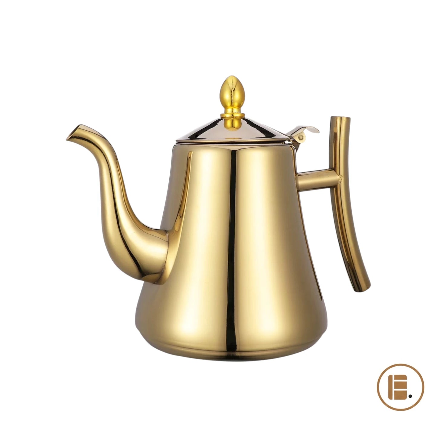 théière élégante dorée 2L MinimalisteLab