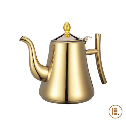 théière élégante dorée 2L MinimalisteLab