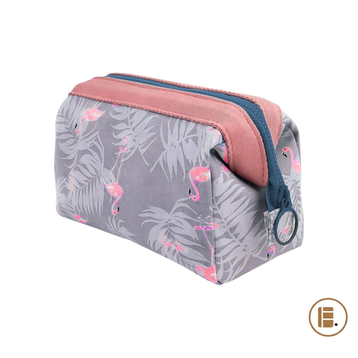 trousse de toilette voyage compacte organisée vue de face MinimalisteLab