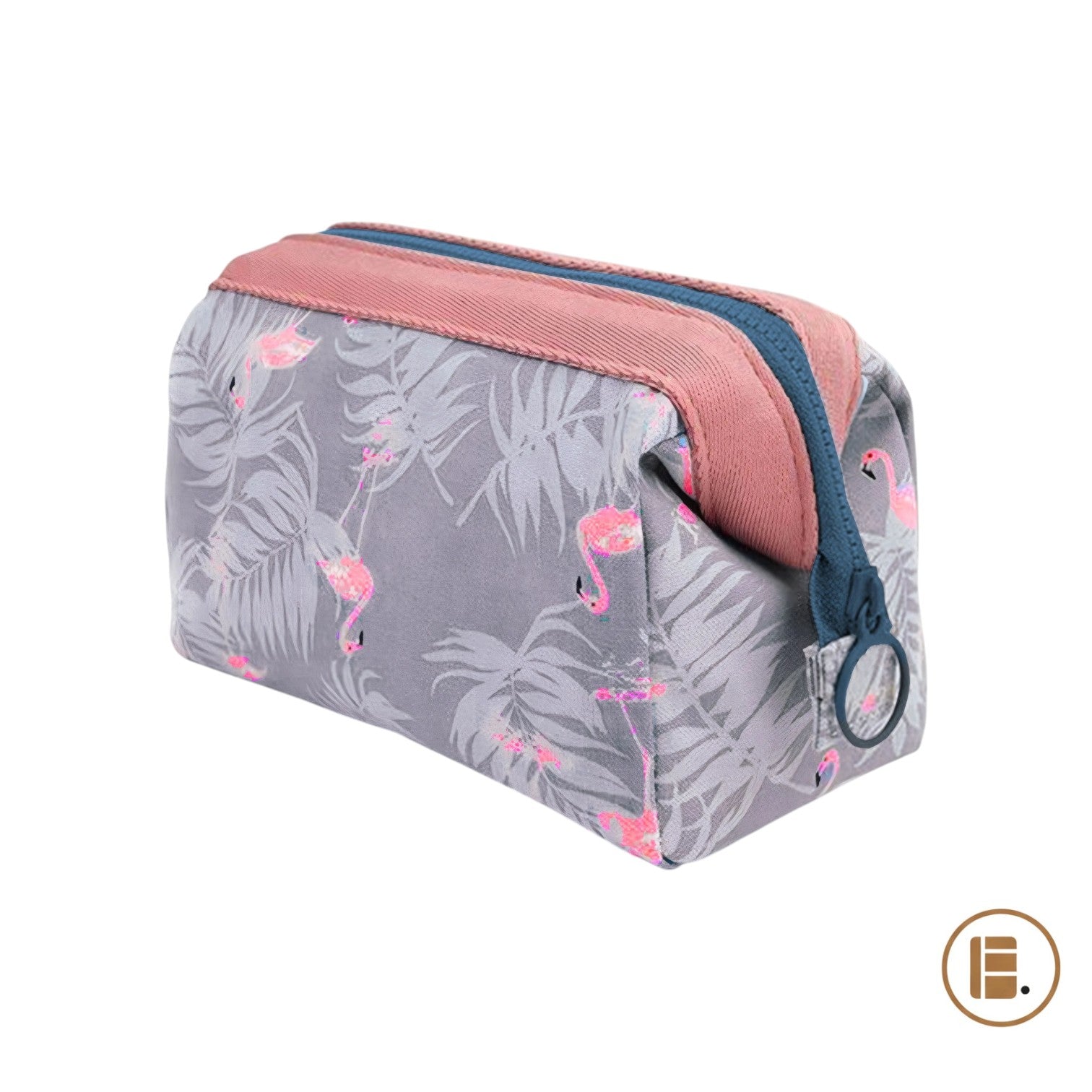trousse de toilette voyage compacte organisée vue de face MinimalisteLab