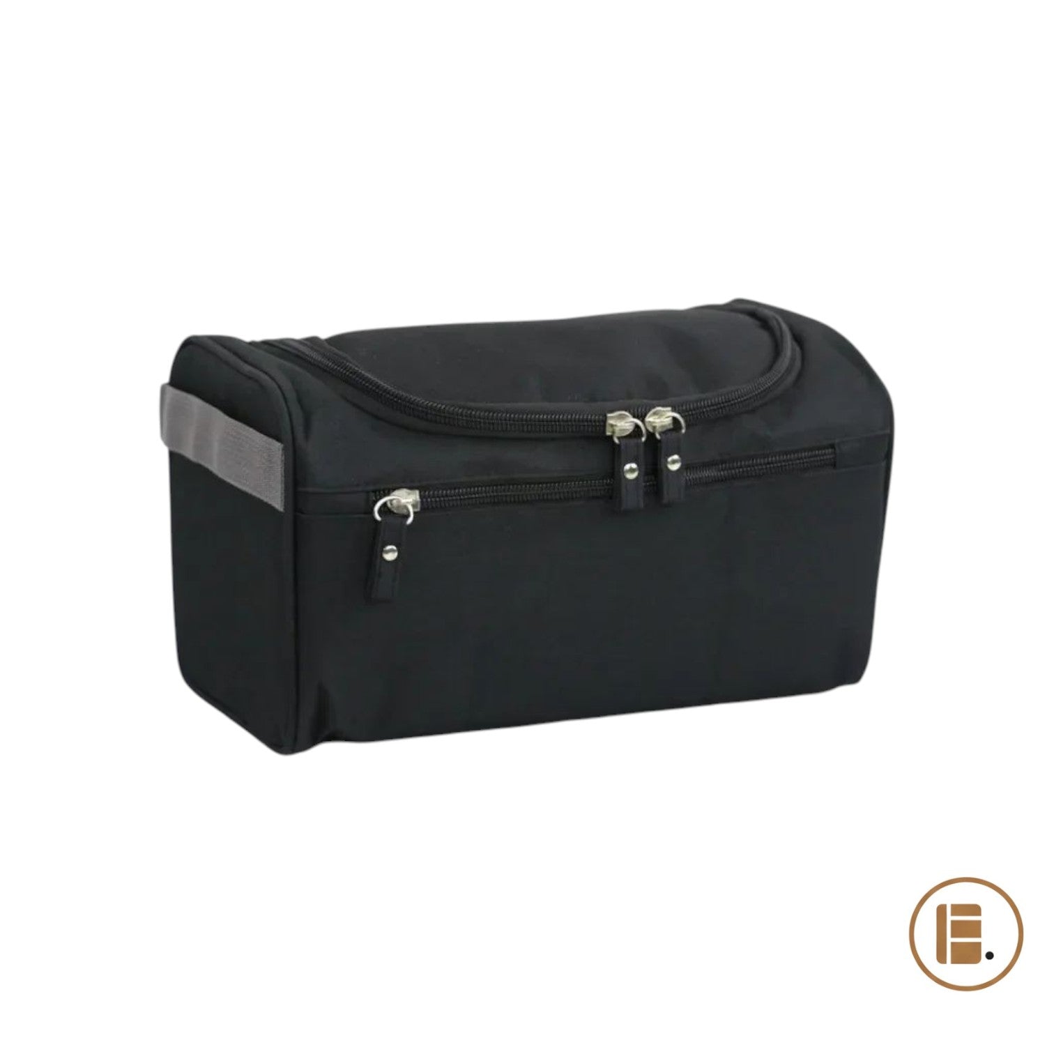 trousse de toilette voyage compact fond blanc MinimalisteLab