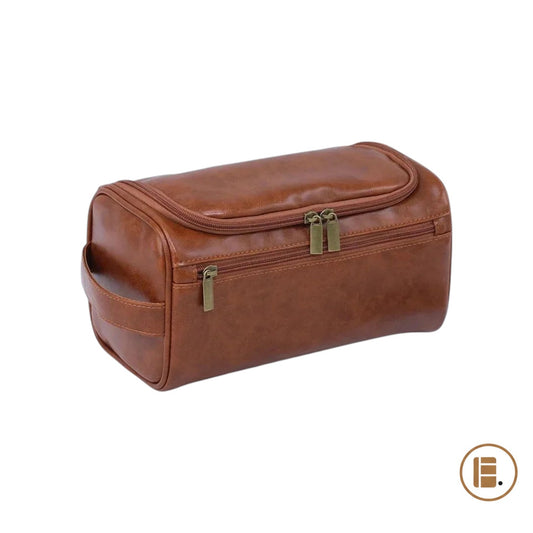 trousse de toilette voyage pratique fond blanc MinimalisteLab