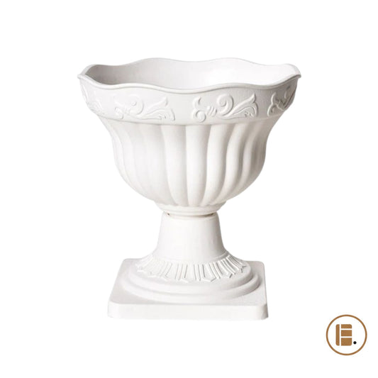 vase pot fleurs plastique arrangement floral salon MinimalisteLab