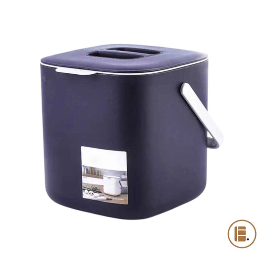 poubelle cuisine design pratique bleu marine principale MinimalisteLab