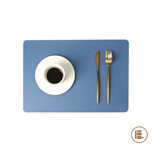 set de table élégant pratique bleu principale MinimalisteLab