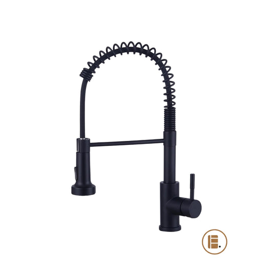 robinet cuisine design durable noir MinimalisteLab