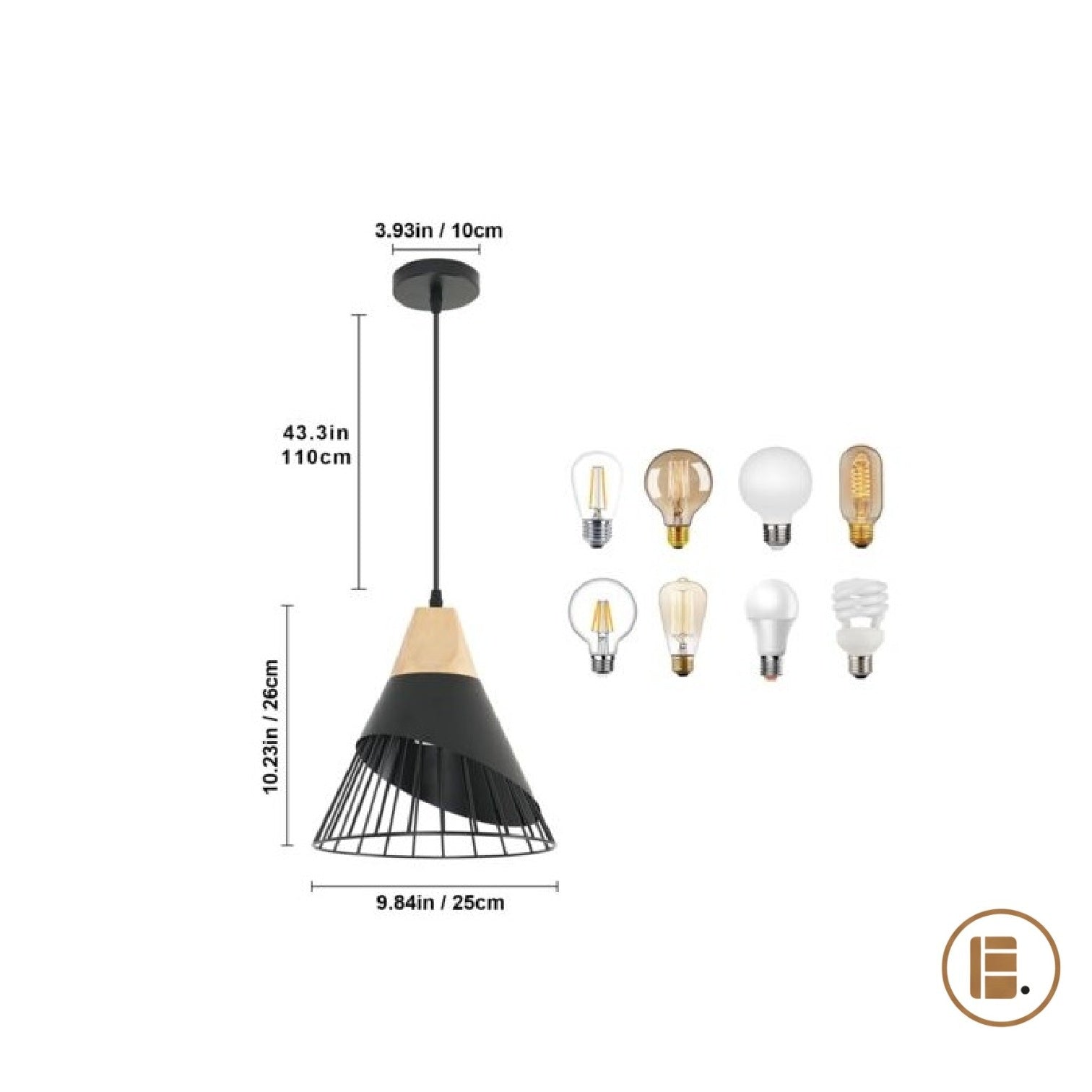 suspension luminaire design élégant variante MinimalisteLab
