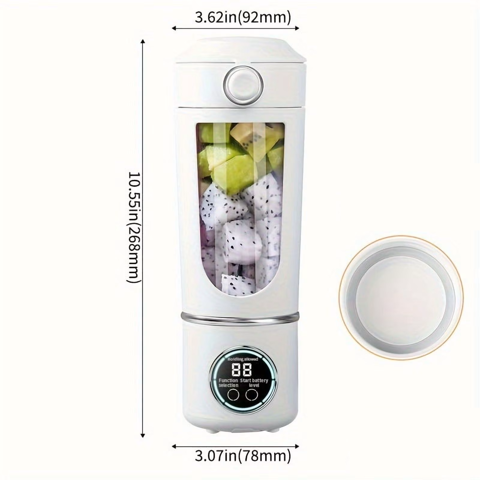 blender smoothie nomade rechargeable broie glace MinimalisteLab