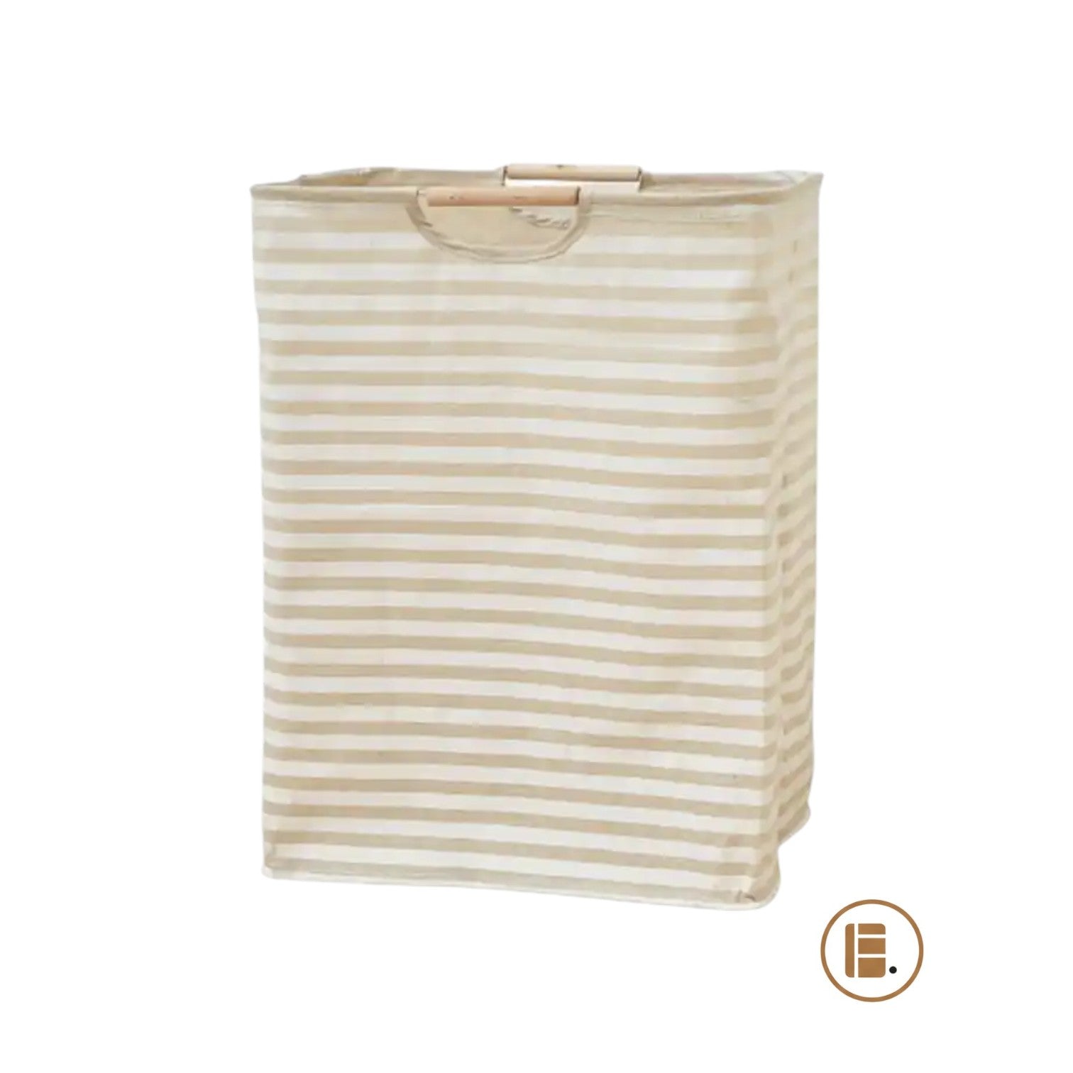 panier à linge pratique et design tissu buanderie MinimalisteLab
